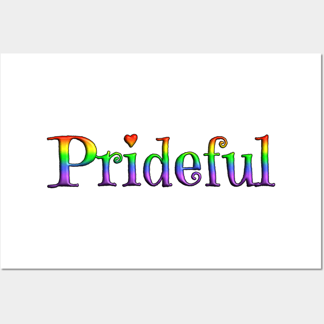 Prideful Wall Art by MettaArtUK